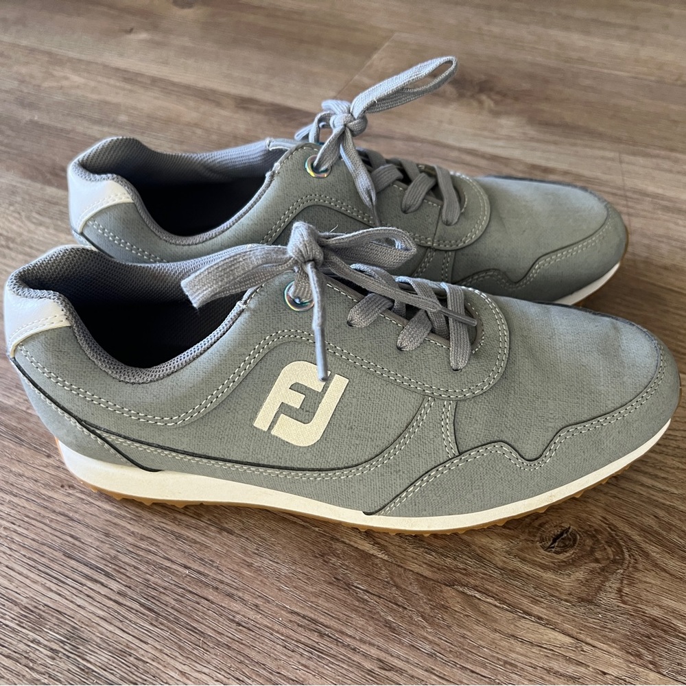 FOOTJOY Ladies Women’s FJ SPORT RETRO golf shoes 8.5w gray wide width